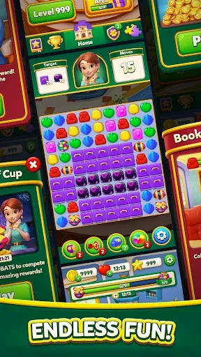 Скриншот 5 — Seaside Resort: Match 3