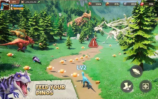 Скриншот 1 — Primal Conquest: Dino Era