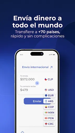 Скриншот 2 — Global66: Tu Cuenta Global