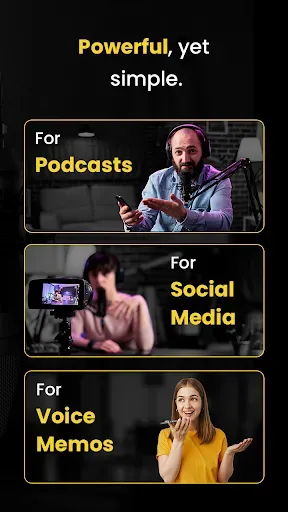 Скриншот 2 — AudiOn:Voice Recorder & Editor