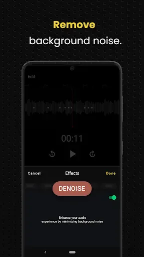 Скриншот 5 — AudiOn:Voice Recorder & Editor