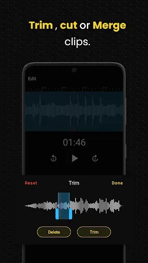 Скриншот 6 — AudiOn:Voice Recorder & Editor