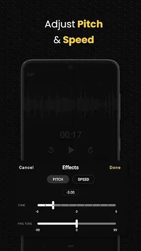 Скриншот 7 — AudiOn:Voice Recorder & Editor