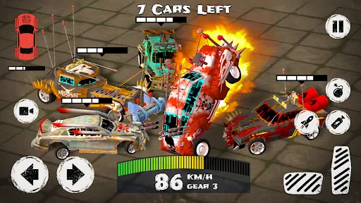 Скриншот 1 — Car Demolition Game