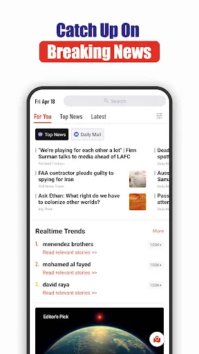 Скриншот 2 — Global News: Breaking News