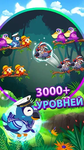 Скриншот 2 — Сортировка по цвету птицы