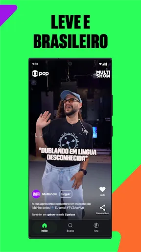 Скриншот 1 — GloboPop - Assistir vídeos