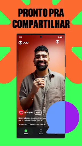 Скриншот 5 — GloboPop - Assistir vídeos