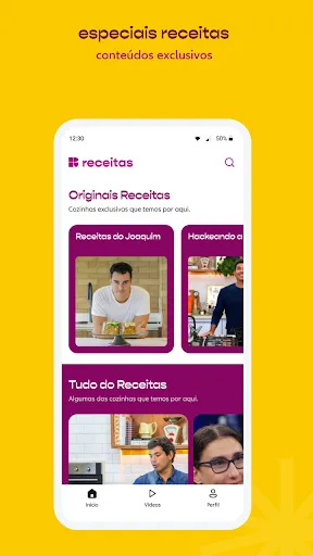 Скриншот 3 — Receitas Globo