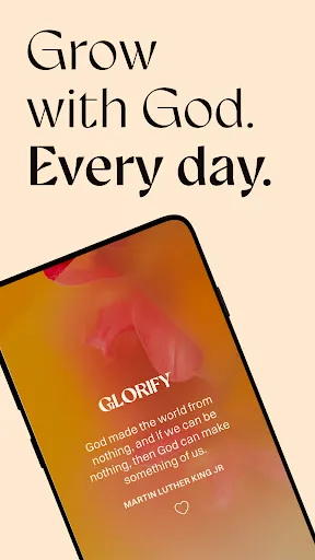 Скриншот 1 — Glorify: Devotional & Prayer