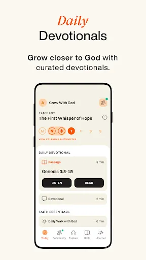 Скриншот 3 — Glorify: Devotional & Prayer