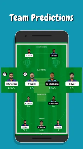 Скриншот 6 — CricWizard:Team Prediction App