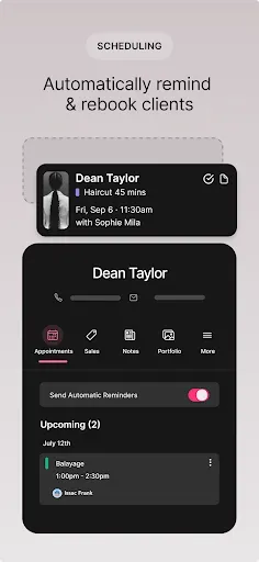 Скриншот 4 — GlossGenius: Booking, Payments