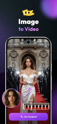 Скриншот 2 — HypeCut - AI Video Generator