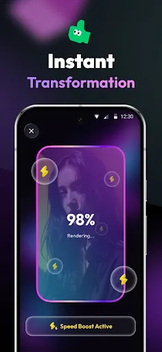 Скриншот 5 — HypeCut - AI Video Generator