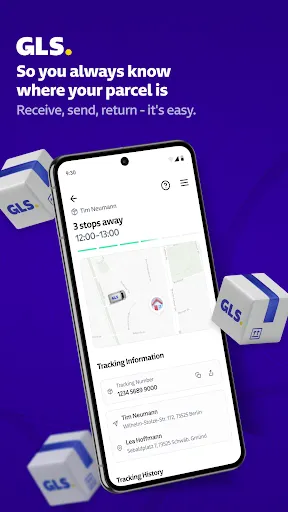Скриншот 1 — GLS Parcels