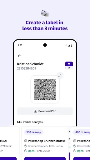Скриншот 4 — GLS Parcels