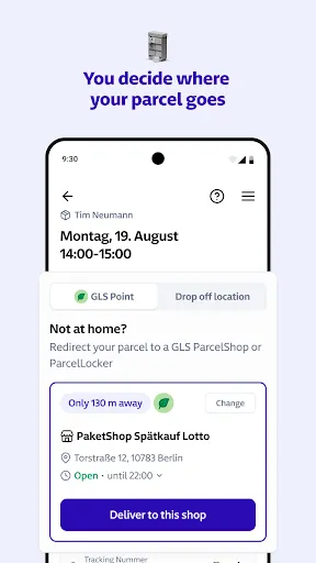 Скриншот 6 — GLS Parcels