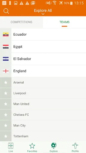 Скриншот 6 — Futbol24 soccer livescore app