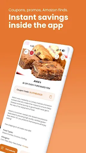 Скриншот 7 — Gluten Dude: GF Restaurants