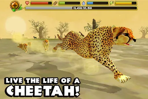 Скриншот 1 — Cheetah Simulator