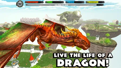 Скриншот 1 — World of Dragons: Simulator