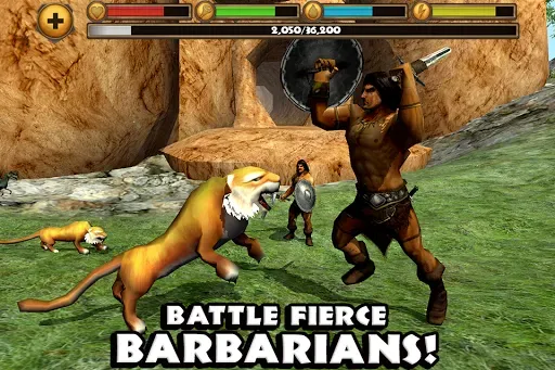 Скриншот 3 — Sabertooth Tiger Simulator
