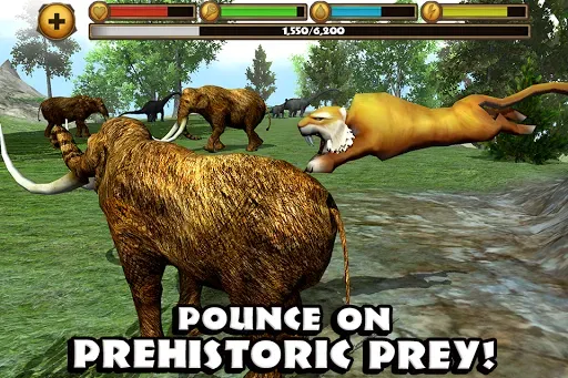 Скриншот 4 — Sabertooth Tiger Simulator