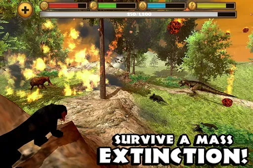 Скриншот 5 — Sabertooth Tiger Simulator