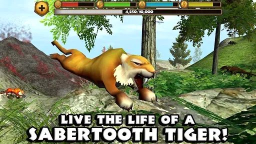 Скриншот 6 — Sabertooth Tiger Simulator