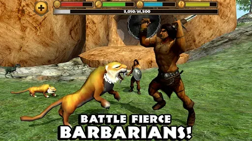 Скриншот 8 — Sabertooth Tiger Simulator