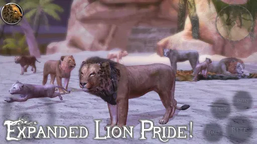Скриншот 3 — Ultimate Lion Simulator 2
