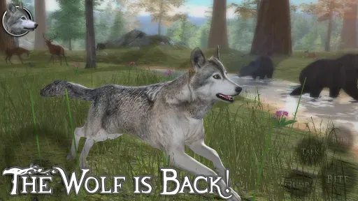 Скриншот 1 — Ultimate Wolf Simulator 2