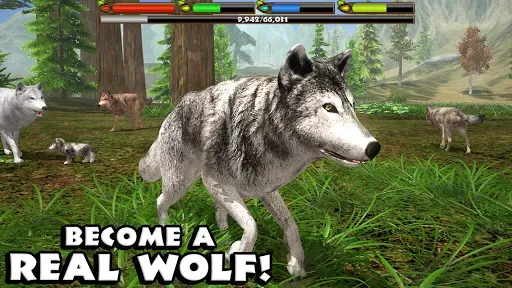 Скриншот 1 — Ultimate Wolf Simulator