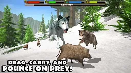 Скриншот 3 — Ultimate Wolf Simulator