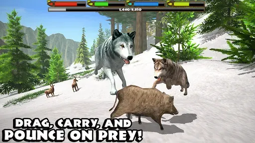 Скриншот 8 — Ultimate Wolf Simulator