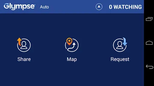 Скриншот 3 — Glympse for Auto - Share GPS