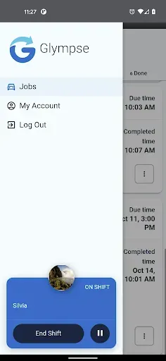 Скриншот 2 — Glympse PRO