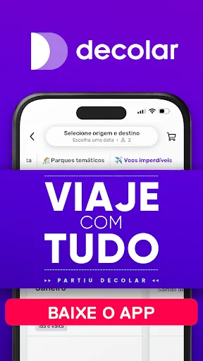 Скриншот 1 — Decolar: Voos e Hotéis