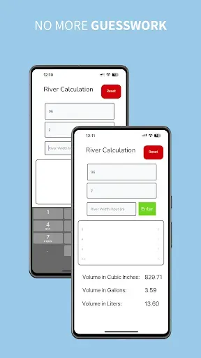 Скриншот 2 — Epoxy River Calculator