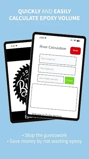 Скриншот 4 — Epoxy River Calculator