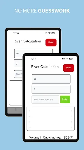 Скриншот 5 — Epoxy River Calculator