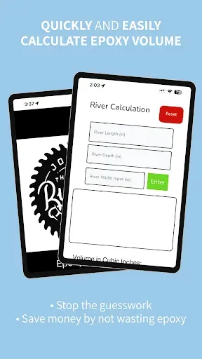 Скриншот 7 — Epoxy River Calculator