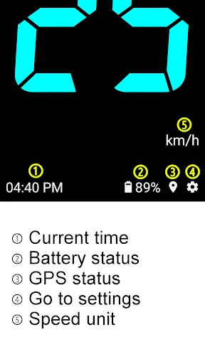 Скриншот 3 — Bicycle Speedometer