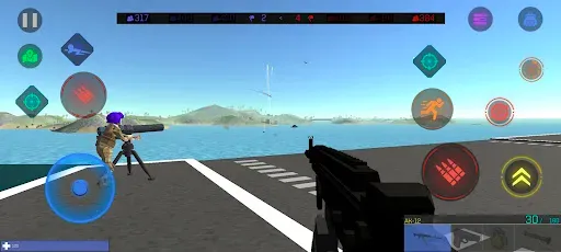 Скриншот 2 — Battle Raven Field: Blue-Red