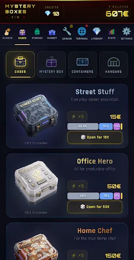 Скриншот 2 — Mystery Boxes Simulator