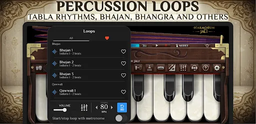 Скриншот 5 — Harmonium Jali: Learn & Songs