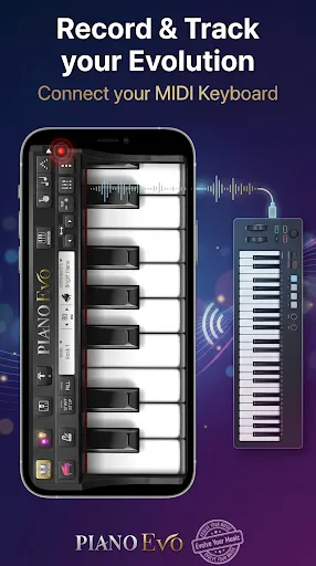 Скриншот 7 — Piano Evo: Learn Songs & Music