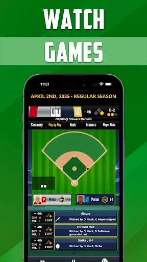 Скриншот 4 — Ultimate Pro Baseball GM