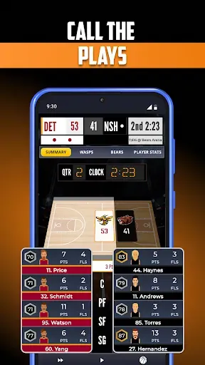 Скриншот 1 — Ultimate Pro Basketball GM